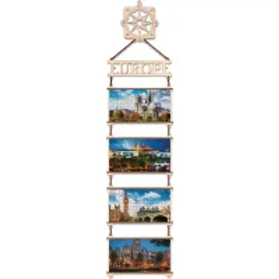 Prémium fa puzzle - Európa