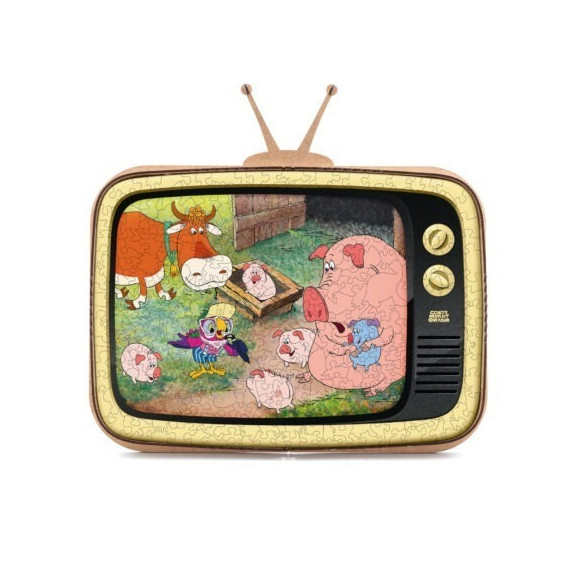 Prémium fa puzzle orosz mese - A tékozló papagáj hazatérése - Soyuzmultifilm Prémium fa puzzle orosz mese - A tékozló papagáj hazatérése - Soyuzmultifilm