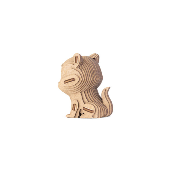 Prémium 3D fa puzzle - cica mini