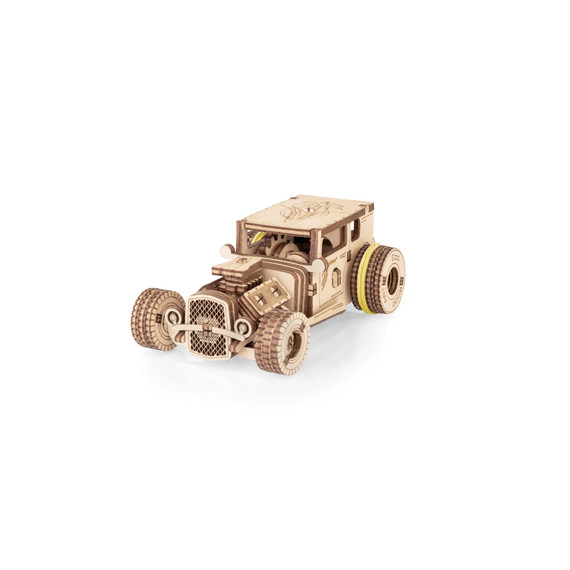 Zseb Hot Rod prémium 3D fa puzzle Zseb Hot Rod prémium 3D fa puzzle