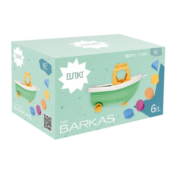 Játékhajó "Bárkás" 6 el., ELFIKI