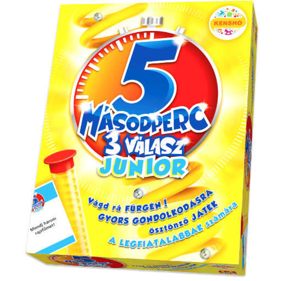 5 másodperc 3 válasz Junior - társasjáték 5 másodperc 3 válasz Junior - társasjáték