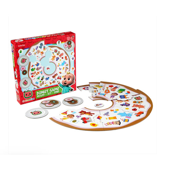 Cocomelon - fánk társasjáték - donut game