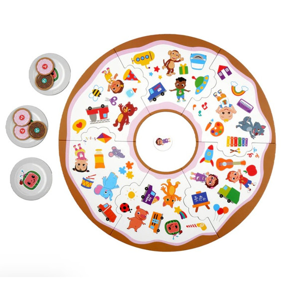 Cocomelon - fánk társasjáték - donut game