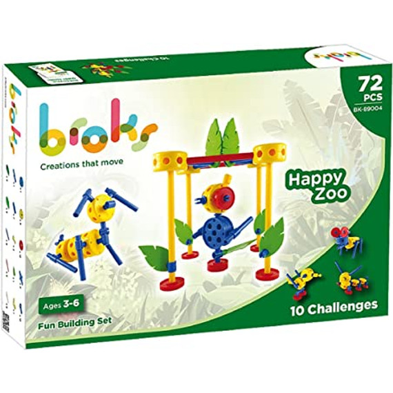 Broks - Happy Zoo - Fejlesztő, építőjáték