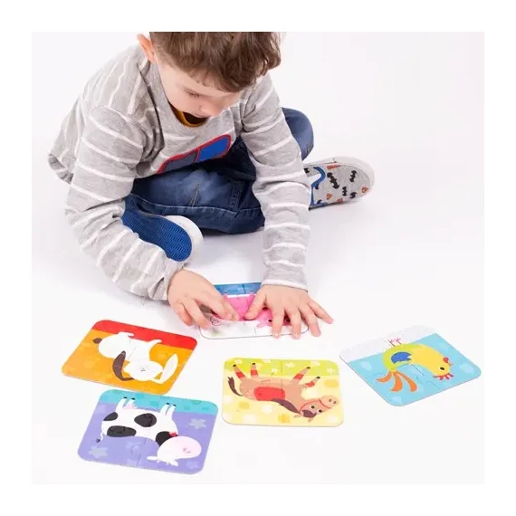 Banana Panda oktató puzzle 2 éves kortól - Állatok