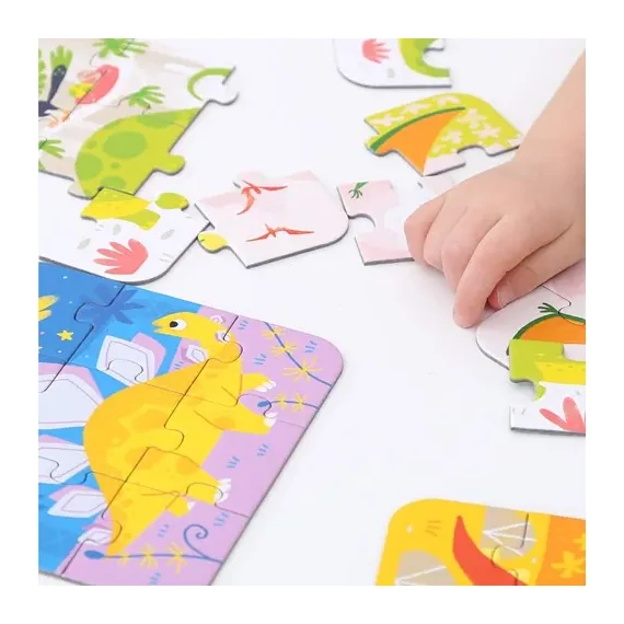Banana Panda oktató puzzle - Dínók