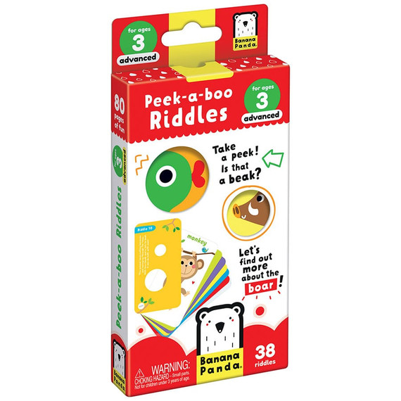 Banana Panda - Kukucskálós rejtvények oktatókönyv haladó - 3 éves kortól Banana Panda - Kukucskálós rejtvények oktatókönyv haladó - 3 éves kortól