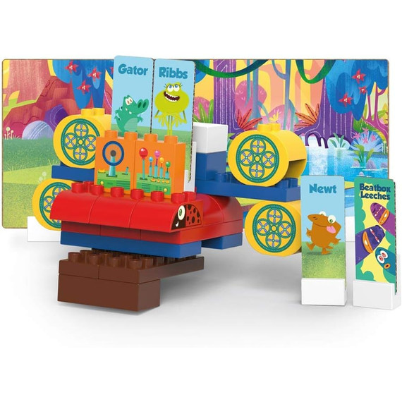 Swampies - Swamp Spaceship - Űrhajó- LEGO DUPLO kompatibilis építőkészlet Swampies - Swamp Spaceship - Űrhajó- LEGO DUPLO kompatibilis építőkészlet