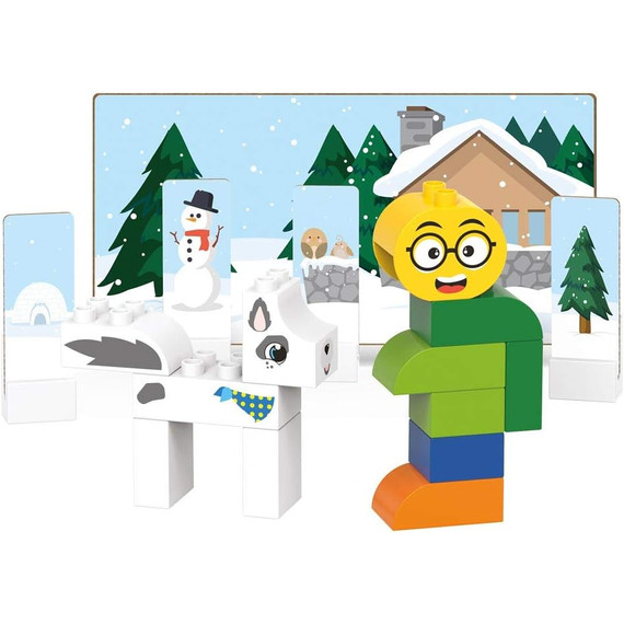 Biobuddi - Építőjáték - Túrázás (konstruáló játék) - A játék LEGO DUPLO kompatibilis. Biobuddi - Építőjáték - Túrázás (konstruáló játék) - A játék LEGO DUPLO kompatibilis.