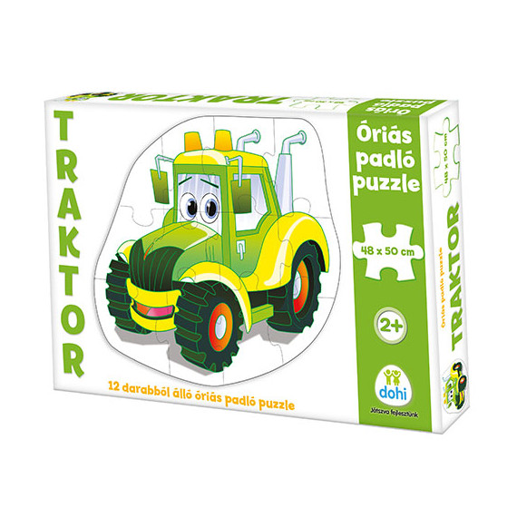 Óriás padló puzzle - Dohány Toys - Traktor