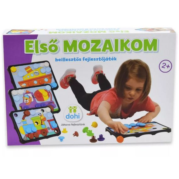 Első mozaikom - Beillesztős fejlesztőjáték több témavariációban (Dohi) Első mozaikom - Beillesztős fejlesztőjáték több témavariációban (Dohi)