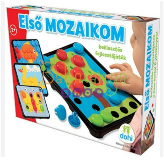 Első mozaikom - Beillesztős fejlesztőjáték több témavariációban (Dohi) Első mozaikom - Beillesztős fejlesztőjáték több témavariációban (Dohi)