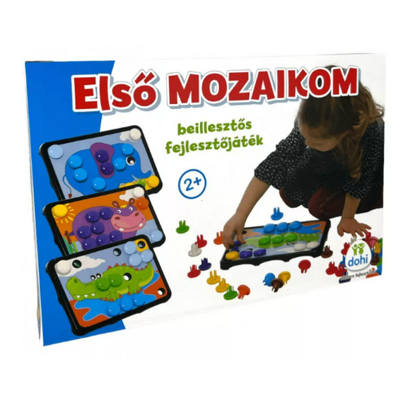 Első mozaikom - Beillesztős fejlesztőjáték több témavariációban (Dohi) Első mozaikom - Beillesztős fejlesztőjáték több témavariációban (Dohi)