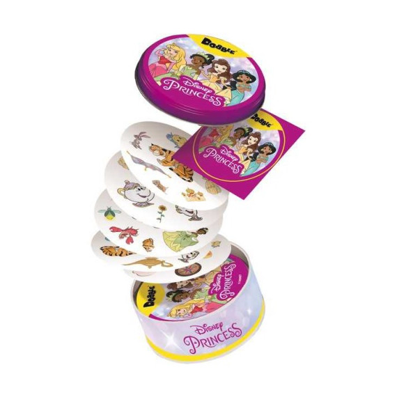 Spot It Dobble - társasjáték a figyelem fejlesztésére - Disney hercegnők