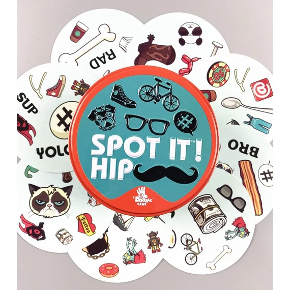 Spot It Dobble - társasjáték a figyelem fejlesztésére - Hip