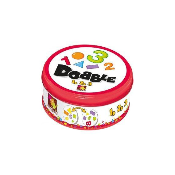 Spot It Dobble - társasjáték a figyelem fejlesztésére - Számok és formák