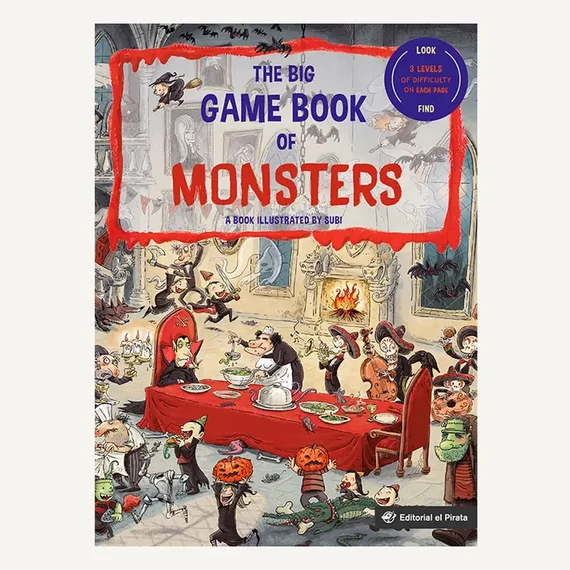 The big game book of monsters - Angol nyelvű játékkönyv gyerekeknek The big game book of monsters - Angol nyelvű játékkönyv gyerekeknek