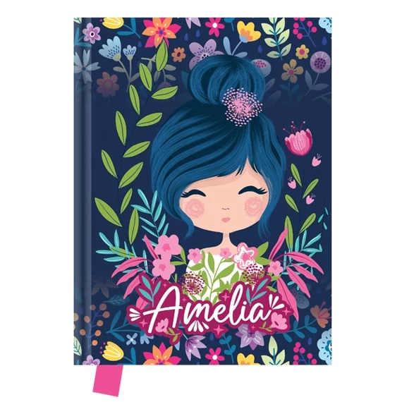 Emlékkönyv Junior Amelia szív alakú lakattal