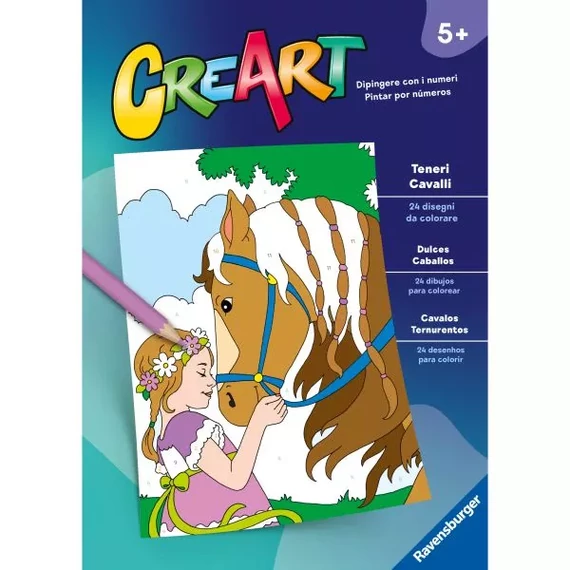 Creart Színező füzet - lovak