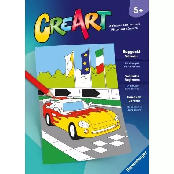 Creart Színező füzet - járművek