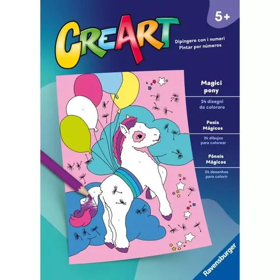 Creart Színező füzet - mágikus pónik