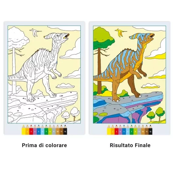 Creart Színező füzet - dinoszauruszok