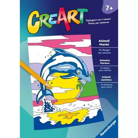 Creart Színező füzet - tengeriállatok Creart Színező füzet - tengeriállatok