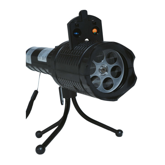 Led projektor 22 cm állványra szerelhető elemekkel / usb-vel