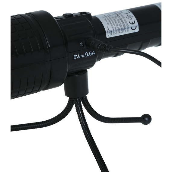 Led projektor 22 cm állványra szerelhető elemekkel / usb-vel