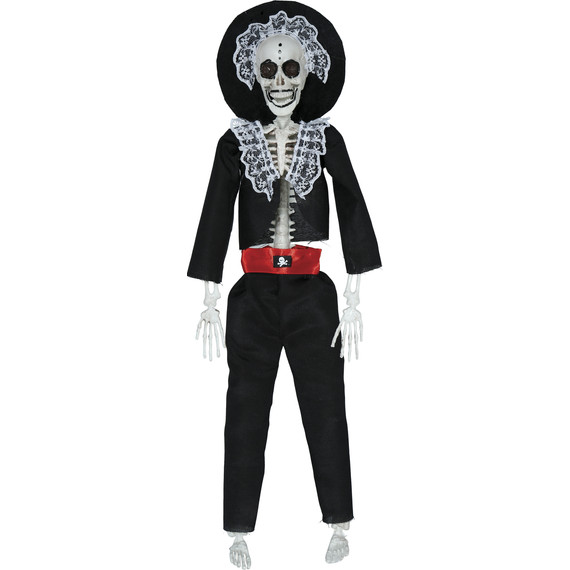 Lógatható mariachi csontváz 40 cm