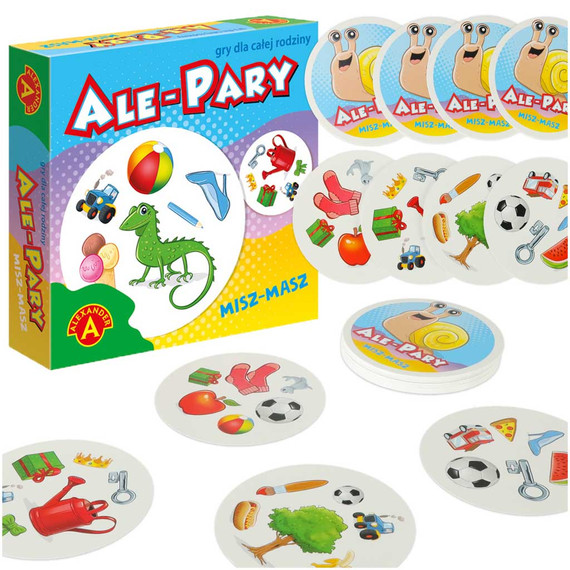 Ale -Pary - párkereső játék - dobble szerű