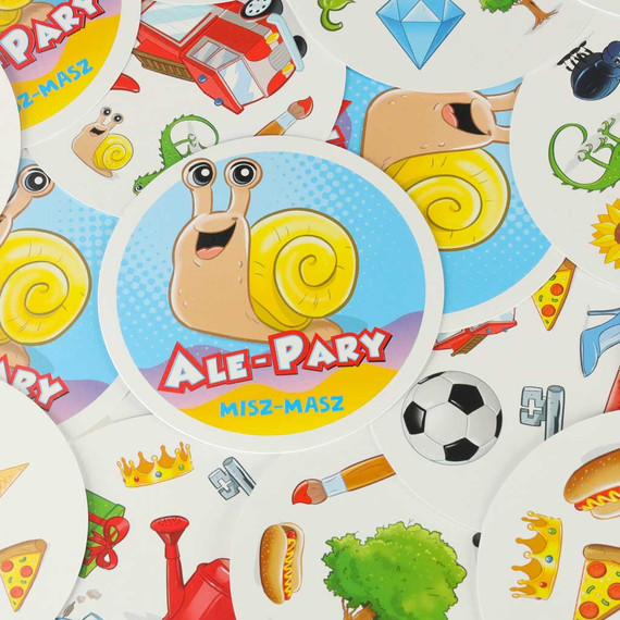 Ale -Pary - párkereső játék - dobble szerű Ale -Pary - párkereső játék - dobble szerű