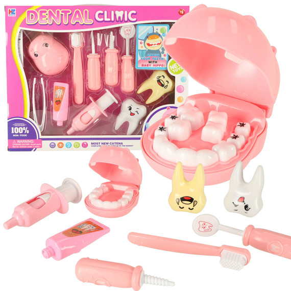 Viziló fogorvos játék -pink