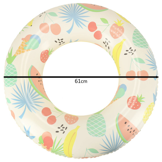 Úszógumi - gyümölcs mintával - 51 cm - 3-6 év BESTWAY 36014