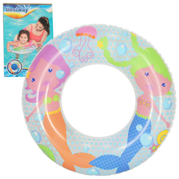 Úszógumi - sellő mintával - 51 cm - 3-6 év BESTWAY 36113