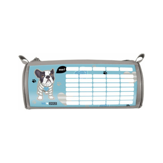 Tolltartó hengeres órarenddel We Love Dogs Woof - kerek