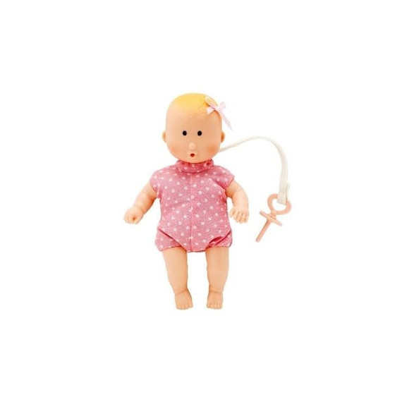 Játékbaba kosárban cumival - Baby Sophie