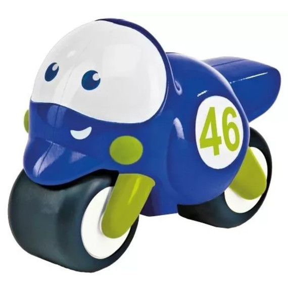 Versenymotor - kék 46-os