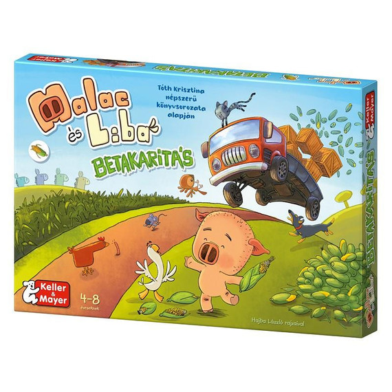 Malac és Liba - Betakarítás - társasjáték - Keller & Mayer