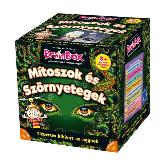 BRAINBOX MÍTOSZOK ÉS SZÖRNYETEGEK TÁRSASJÁTÉK