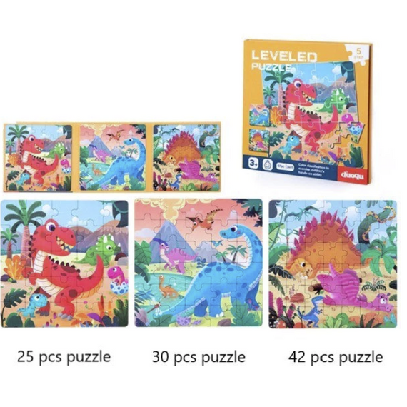 Lépésről lépésre - Mágneses puzzle - fejlesztő játék - 5 -es szint Lépésről lépésre - Mágneses puzzle - fejlesztő játék - 5 -es szint