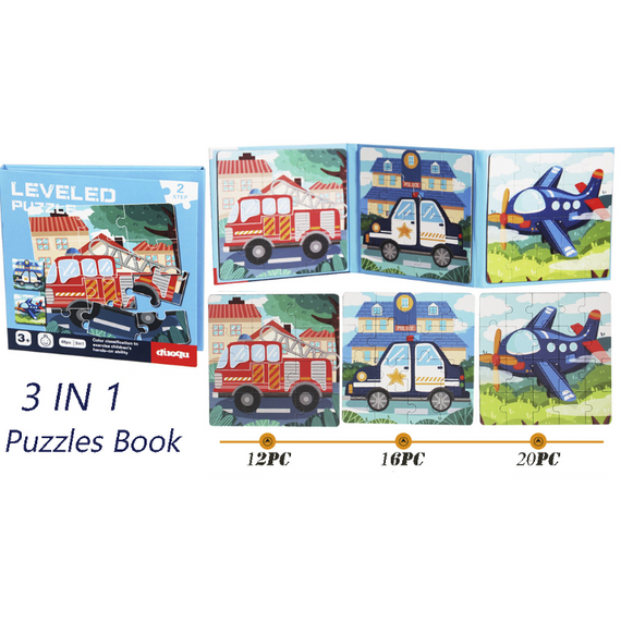 Lépésről lépésre - Mágneses puzzle - fejlesztő játék - 2 -es szint Lépésről lépésre - Mágneses puzzle - fejlesztő játék - 2 -es szint