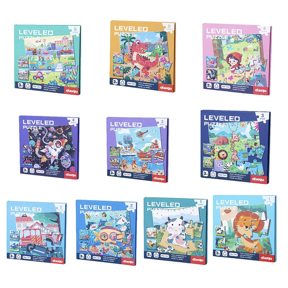 Lépésről lépésre - Mágneses puzzle - fejlesztő játék - 2 -es szint Lépésről lépésre - Mágneses puzzle - fejlesztő játék - 2 -es szint
