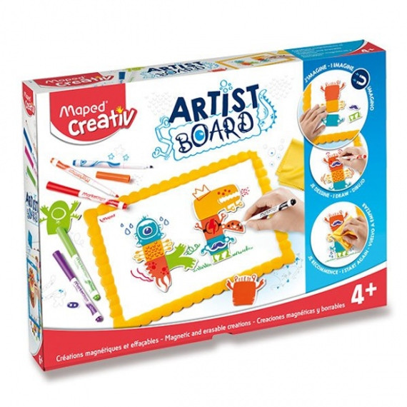 Mágneses kreatív készlet filctollal - Maped Creativ