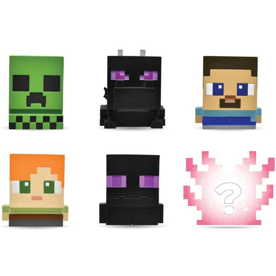 Minecraft karakterek meglepetés dobozban