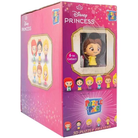 Disney hercegnők puzzle palz – Összeépíthető radír meglepetés figurák