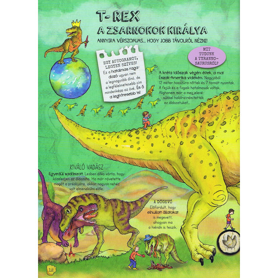 Szórakoztató tudomány - A dinoszauruszok élete Szórakoztató tudomány - A dinoszauruszok élete