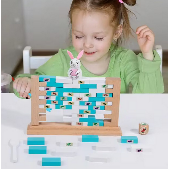 Mentsd meg a nyuszit! -ügyességi társasjáték Mentsd meg a nyuszit! -ügyességi társasjáték