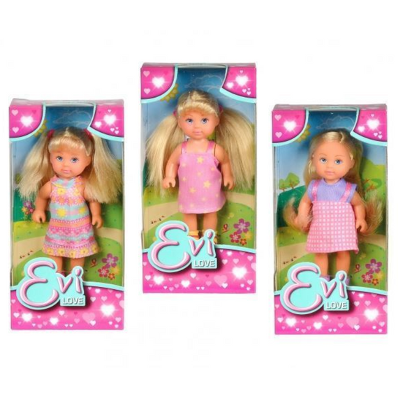 Evi Love mini baba nyári ruhában - 12 cm